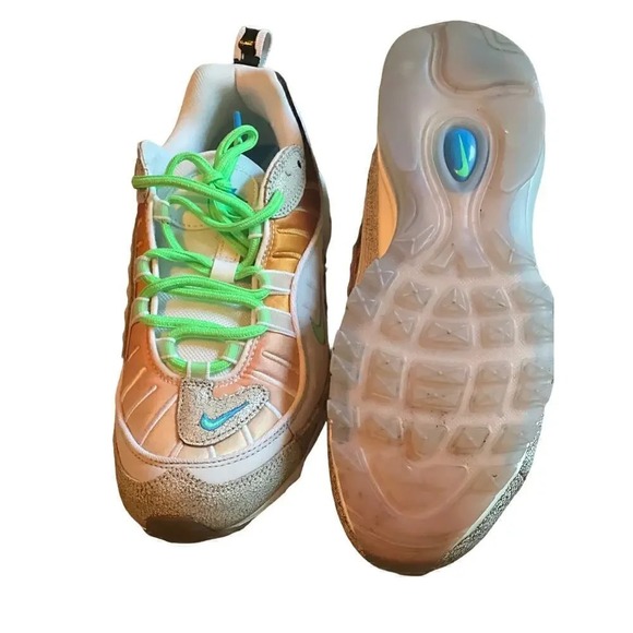 Nike Air Max 98 NYC Edition Sneakers Running Shoes Unique Design - Picture 9 of 10